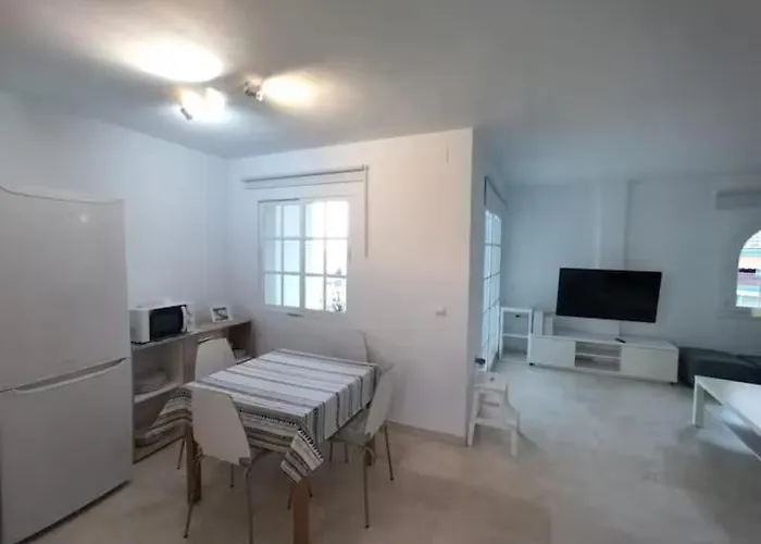 Mediterranean Near The With Seaview, Pool & Balcony Apartament